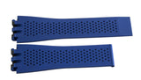 Tag Heuer 01 Carrera 28mm x 22mm Blue Rubber Band Strap CAR2A1T.FT6052