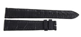 Genuine Chopard 20mm x 16mm Black Alligator Watch Band 080