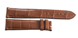 Bvlgari Men's 21mm x 18mm Brown Leather Watch Band 100120023 (M)