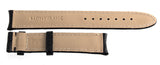 Montblanc Men's 18mm x 17mm Black Alligator Leather Watch Band FVB