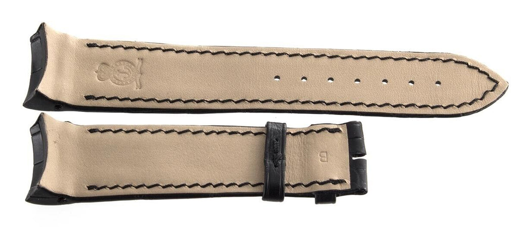 Genuine Arnold & Son 22mm x 20mm Brown Alligator Leather Watch Band