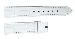 Chopard 16mm x 14mm White Alligator  Women's Watch Band Strap 095/60