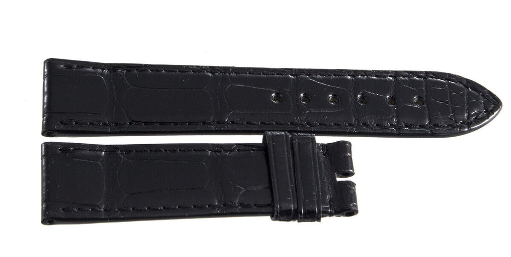 Genuine Chopard 20mm x 18mm Black Alligator Watch Band Strap 105