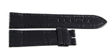 Genuine Chopard 20mm x 18mm Black Alligator Watch Band Strap 105