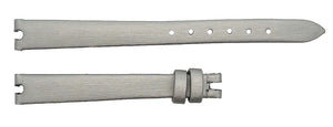 Chopard 10mm x 8mm Gray Satin Women's Watch Band 105/70