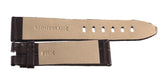 Montblanc 22mm x 20mm Brown Alligator Leather Watch Band Strap FRK