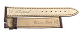 Genuine Chopard 18mm x 16mm Shiny Brown Alligator Watch Band 105