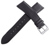 Raymond Weil 22mm Black Alligator Leather Watch Band Strap W/ Silver Tone Buckle