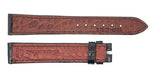 Chopard 16mm x 14mm Dark Brown Alligator Watch Band Strap B0208-0528