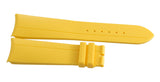 Greubel Forsey 22mm x 18mm Yellow Rubber Watch Band Strap