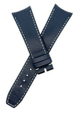 Raymond Weil Men's 22mm x 18mm Navy Blue Leather Watch Band V1.19
