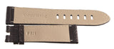 Montblanc Men's 22mm x 20mm Dark Brown Alligator Leather Watch Band FSH