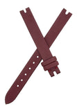 Chopard 10mm x 10mm Burgundy Satin Women's Watch Band 115/80