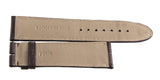 Montblanc Men's 22mm x 20mm Dark Brown Alligator Leather Watch Band Strap FRB