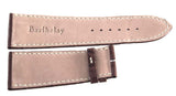 Barthelay 30mm x 25mm Brown Alligator Leather Watch Band Strap