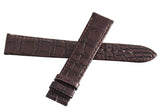 Montblanc Men's 19mm x 17mm Brown Alligator Leather Watch Band FWE