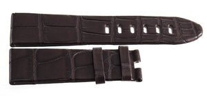 Montblanc 22mm x 20mm Brown Alligator Leather Watch Band Strap FRK