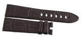 Montblanc Men's 22mm x 20mm Brown Alligator Leather Watch Band Strap FTH