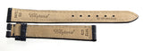 Genuine Chopard 14mm x 12mm Dark Blue Alligator Watch Band Strap 105 B0201-0233