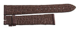 Genuine Chopard 19mm x 16mm Brown Alligator Watch Band 115 B0208-0964