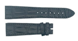 Chopard 22mm x 18mm Black Alligator Men's Watch Band Strap 115/80