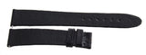 Montblanc Men's 17mm x 15mm Black Alligator Leather Watch Band Strap FVK