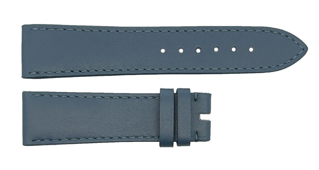 Chopard 20mm x 18mm Blue Genuine Leather Watch Band Strap 105/70