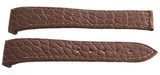 Chopard 19mm x 16mm Brown Alligator Watch Band Strap