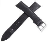 Raymond Weil 19mm Black Alligator Leather Watch Band Strap Tone Buckle V3.14