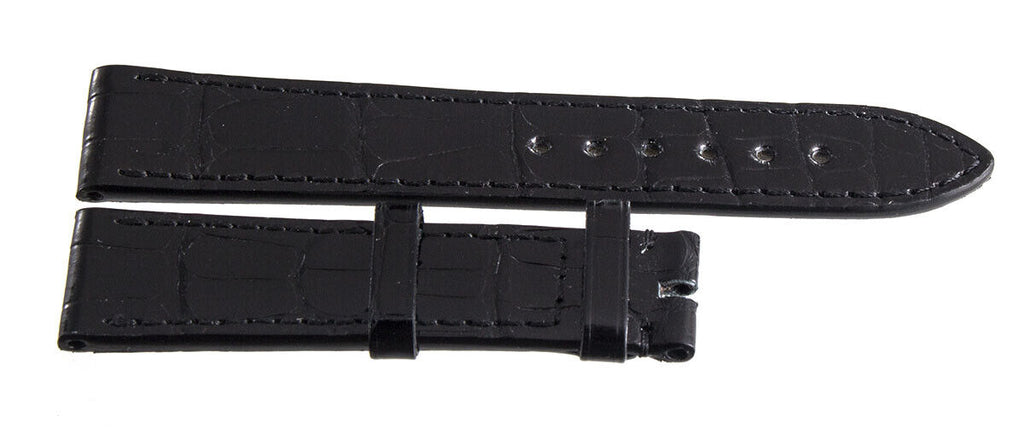 Genuine Chopard 18mm x 16mm Black Alligator Watch Band Strap 115 B0200-0644