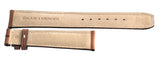 Baume & Mercier 18mm x 16mm Brown Leather Watch Band Strap