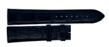 Montblanc Men's 19mm x 17mm Black Alligator Leather Watch Band FTK