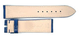 Chopard 20mm x 18mm Blue Alligator Shiny Watch Band Strap 070/103