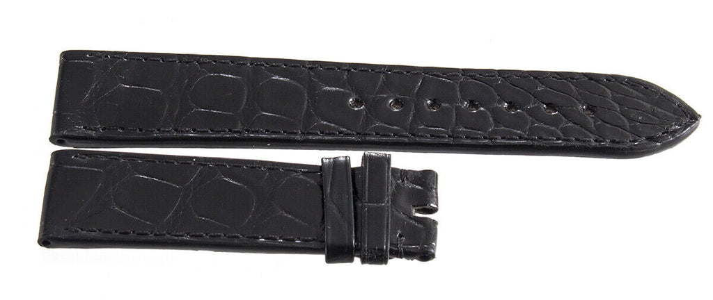 Chopard 20mm x 18mm Black Alligator Watch Band Strap B0200-0514