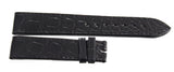 Chopard 20mm x 18mm Black Alligator Watch Band Strap B0200-0514