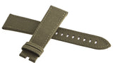 Genuine Graham 24mm x 20mm Olive Green Genuine Fabric Watch Band Strap