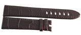 Montblanc Men's 22mm x 20mm Brown Alligator Leather Watch Band FSH