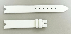 Chopard 13mm x 12mm White Satin Women's Watch Band Strap 105/70 B2817-0079