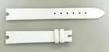 Chopard 13mm x 12mm White Satin Women's Watch Band Strap 105/70 B2817-0079