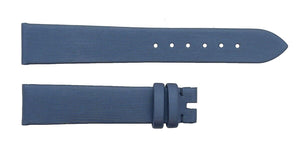 Chopard 16mm x 14mm Navy Blue Satin Watch Band Strap 105/70