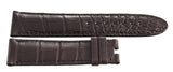 Montblanc Men's 22mm x 20mm Dark Brown Alligator Leather Watch Band FSE