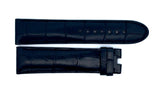 Montblanc Men's 22mm x 20mm Black Alligator Leather Watch Band FSK