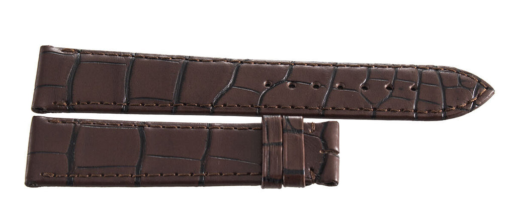 Montblanc Men's 19mm x 17mm Brown Alligator Leather Watch Band FYE