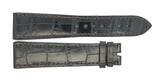 Chopard 22mm x 18mm Dark Brown Alligator Watch Band Strap B0208-0410