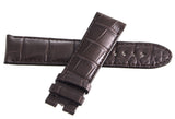 Montblanc 22mm x 20mm Brown Alligator Leather Watch Band Strap FTE