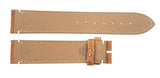 Chopard 19mm x 18mm Light Brown Leather Men's Watch Band Strap