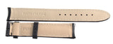Montblanc Men's 18mm x 17mm Black Alligator Leather Watch Band FUK