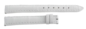 Genuine Chopard 14mm x 12mm White Alligator Watch Band Strap 070