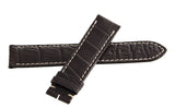 Longines 19mm x 18mm Brown Alligator Leather Watch Band Strap L682119977