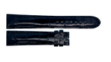 Montblanc Men's 19mm x 17mm Black Alligator Leather Watch Band FWE
